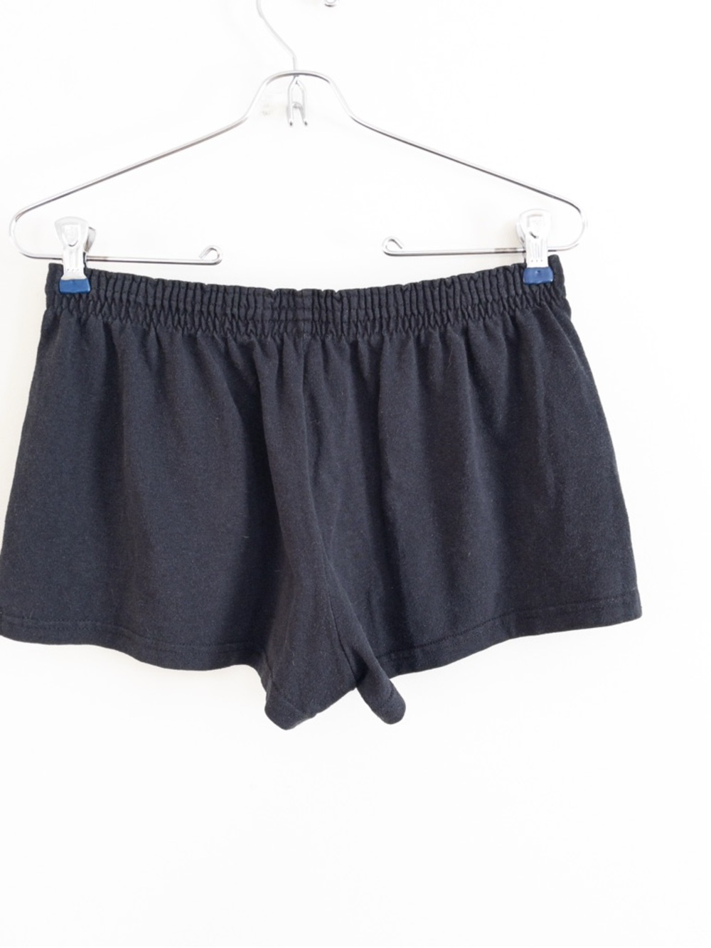 Soffe Shorts Black Low Rise Circa 2010's Size Medium Sporty Cheer Workout